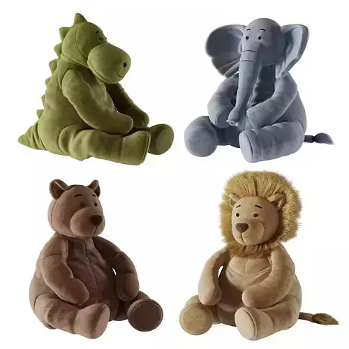 Plush Toys 25 3D model