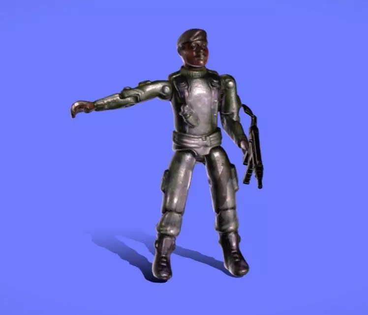 1982 GI JOE STALKER - 3D SCAN - 3D print model