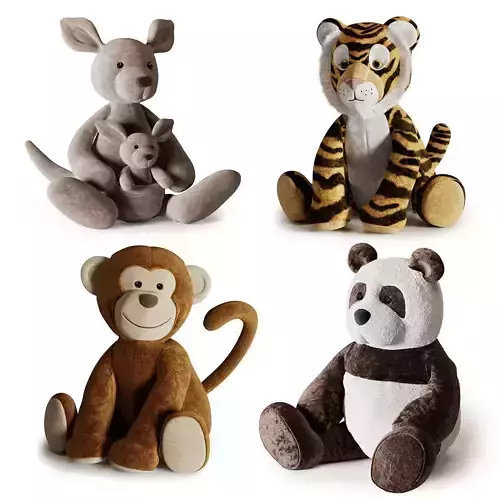 Plush Toys 06 3D model
