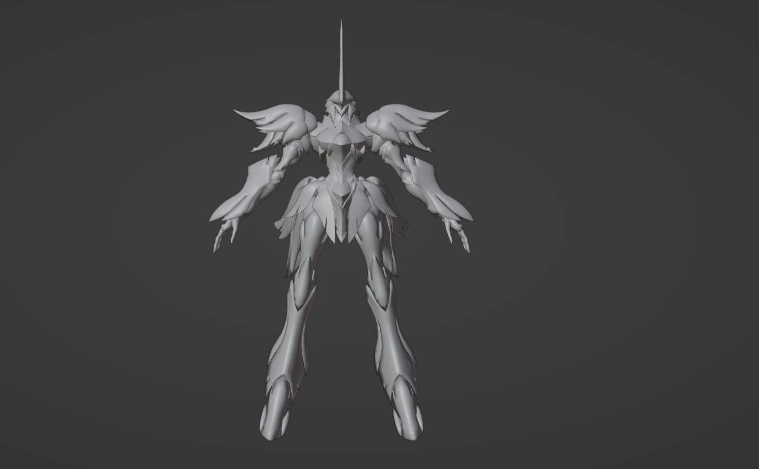 Anime Character - Unique Mecha 3D model_10