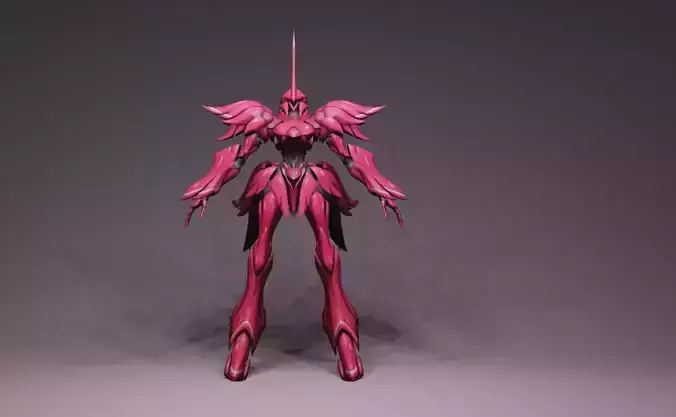 Anime Character - Unique Mecha 3D model