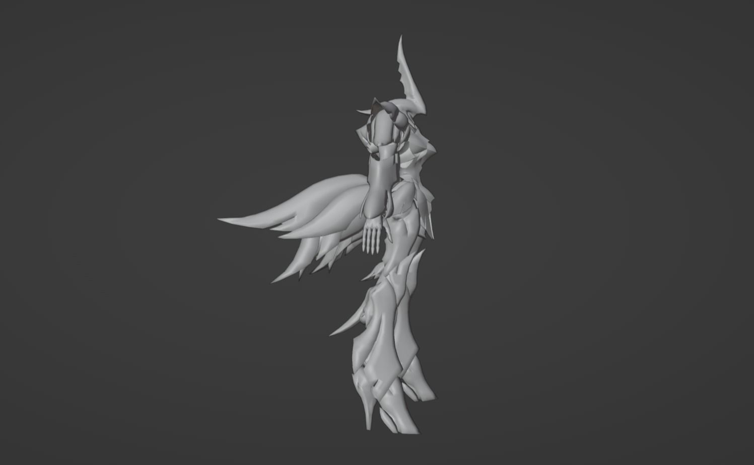 Anime Character - Unique Mecha 3D model_11