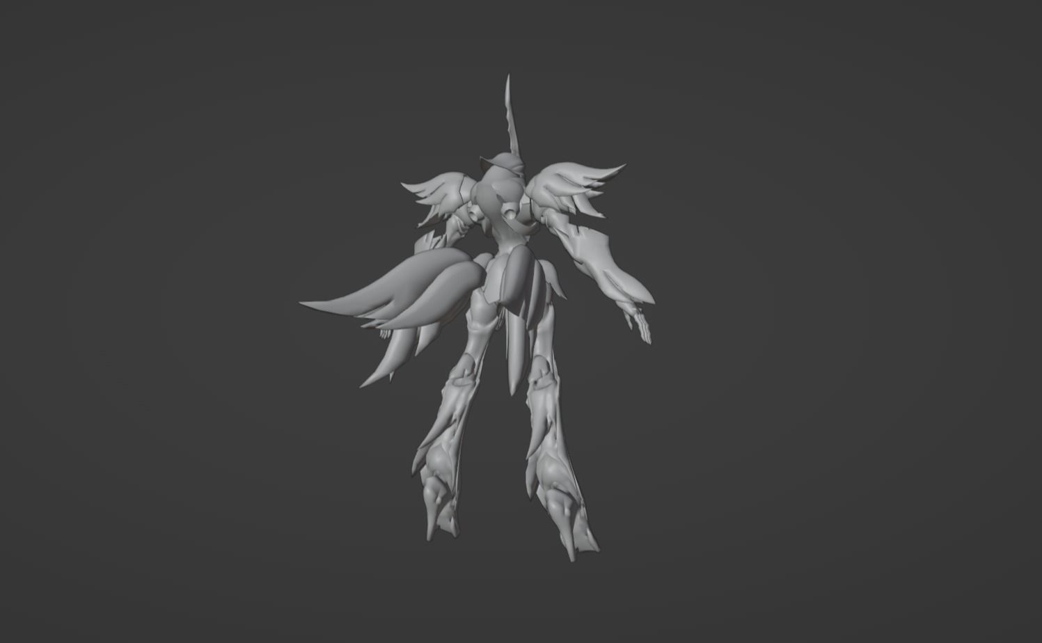 Anime Character - Unique Mecha 3D model_12