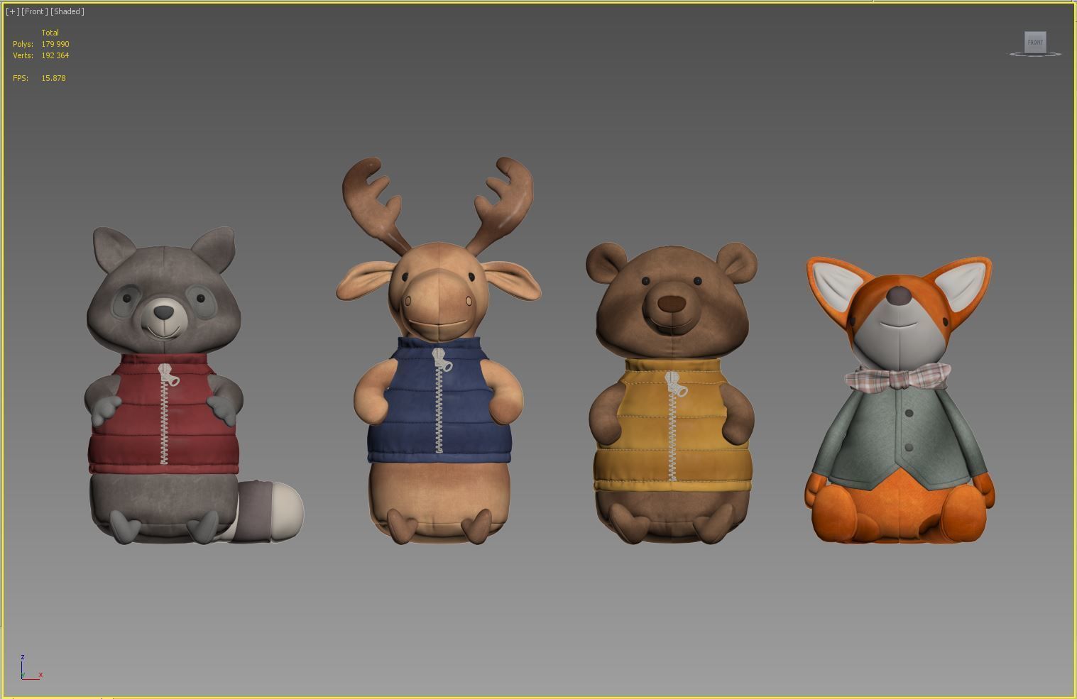 Plush Toys 08 3D model_10