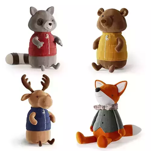 Plush Toys 08 3D model
