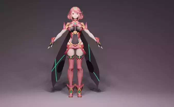 Anime Character - XC2 Pyra
