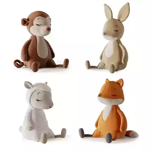 Plush Toys 20 3D model