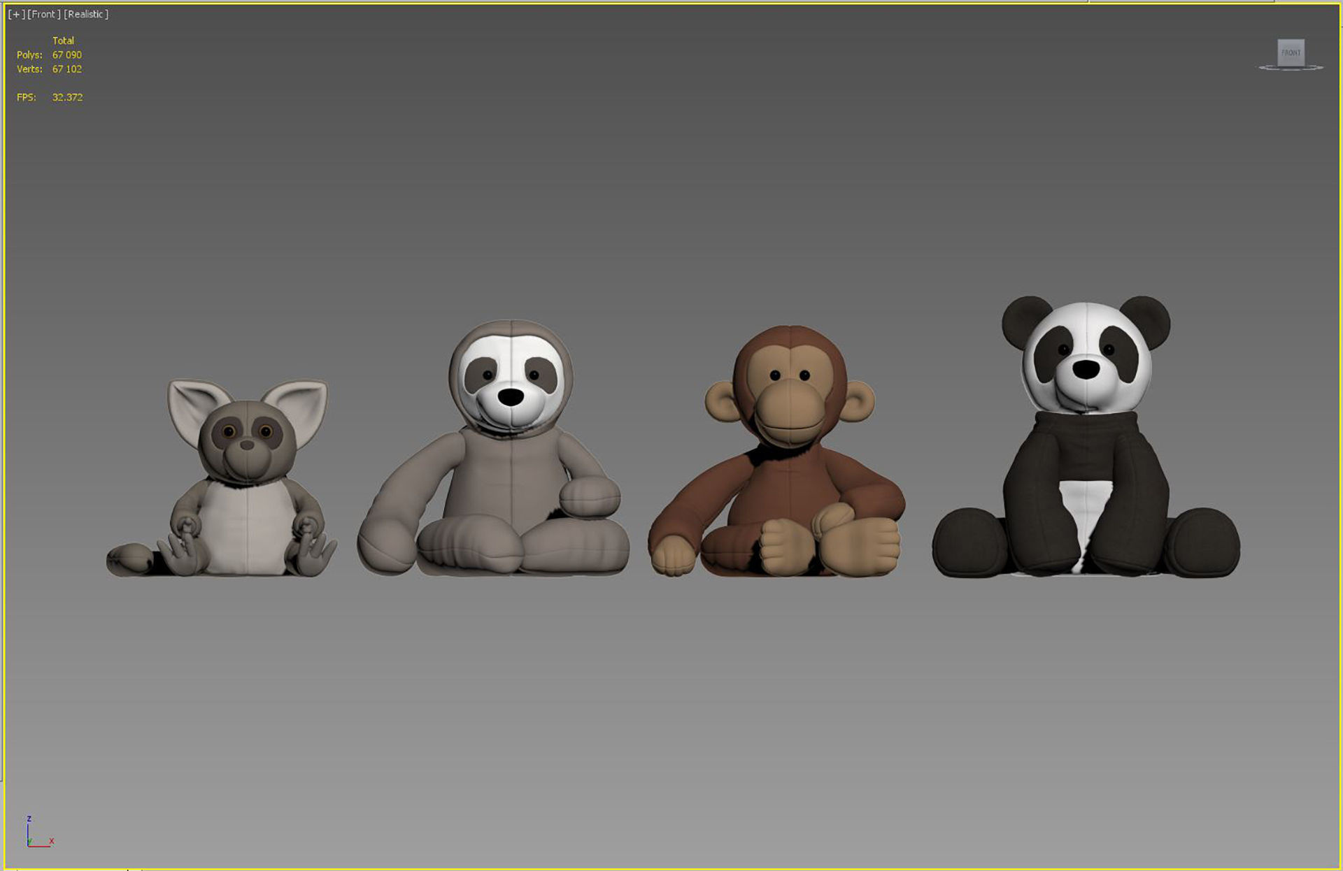 Plush Toys 22 3D model_5