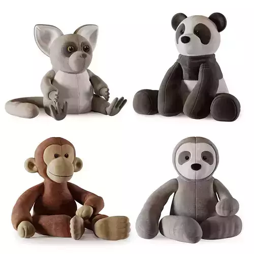 Plush Toys 22 3D model
