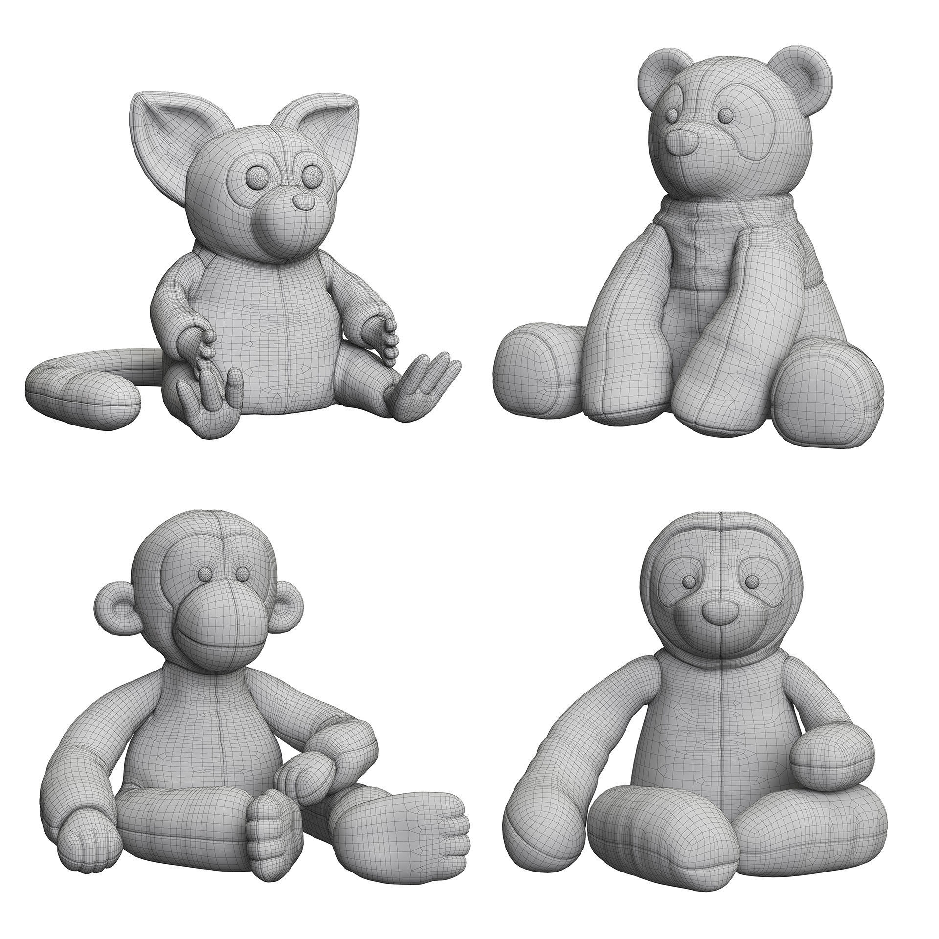 Plush Toys 22 3D model_6