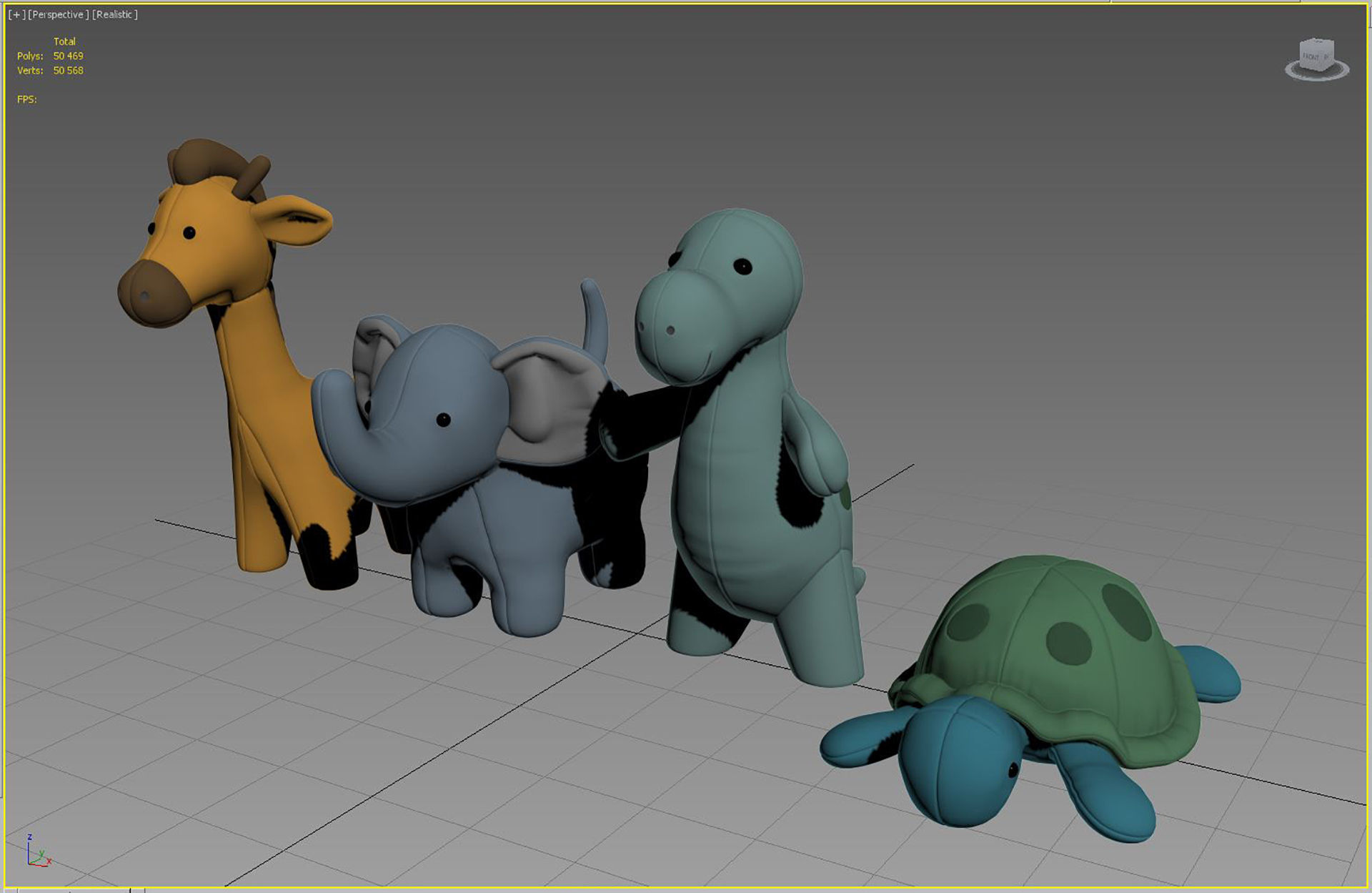 Plush Toys 23 3D model_5