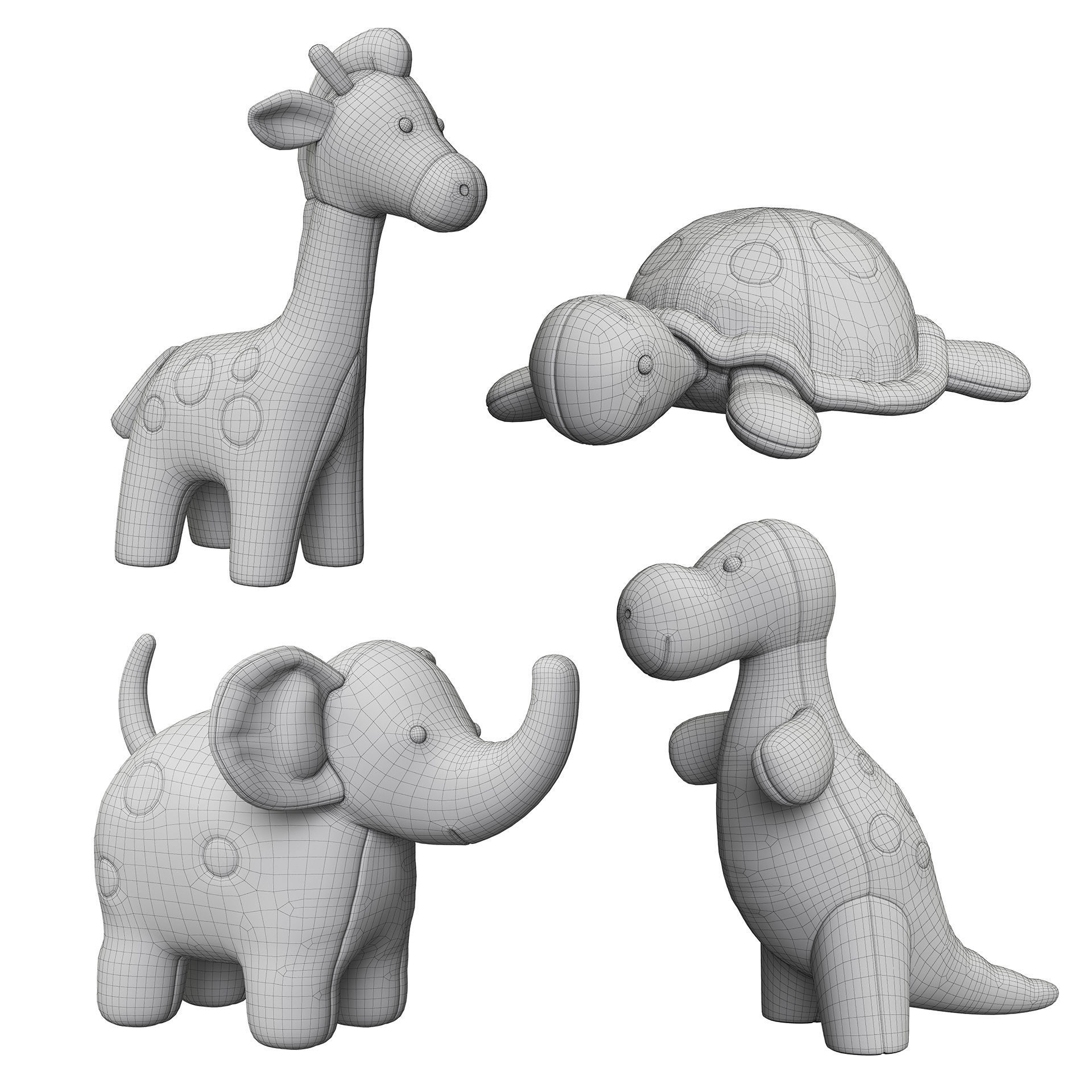 Plush Toys 23 3D model_6