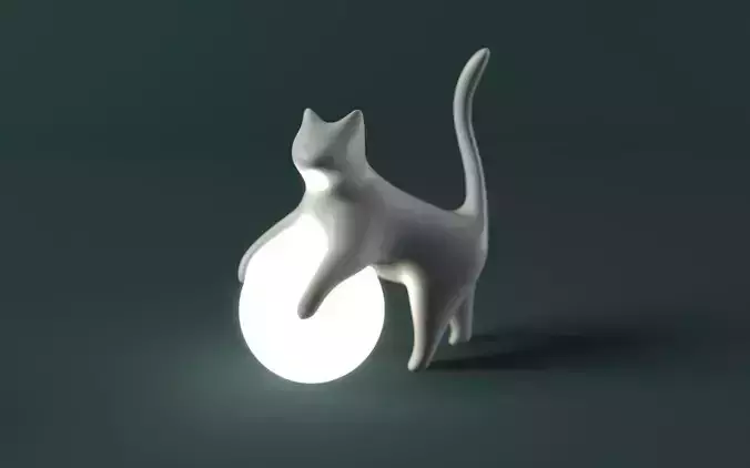 Stylized Cat - n4