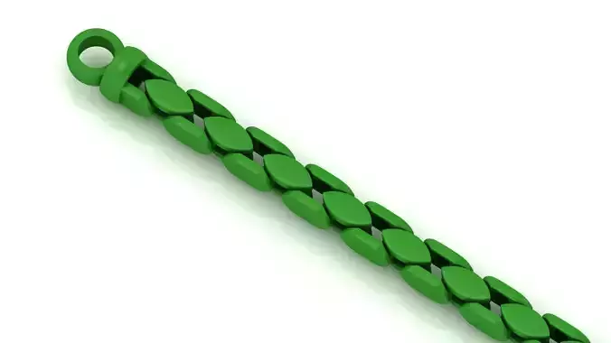 4MM BEST SOLD CHAIN  DIRECTLY CASTABLE WITH DLP AND LCD CAM  3D print model