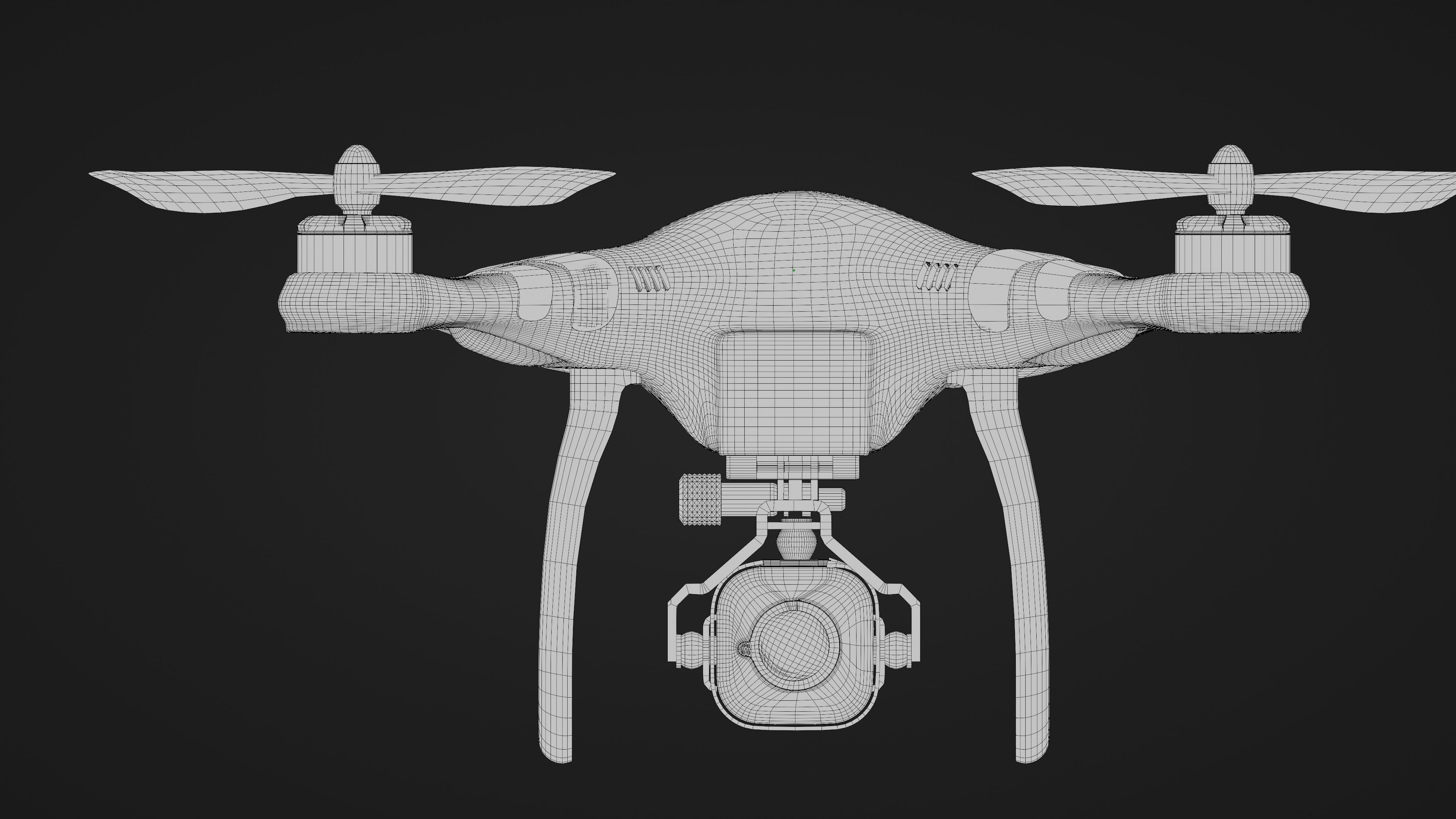 Dji Phantom Fc40 3D model_8