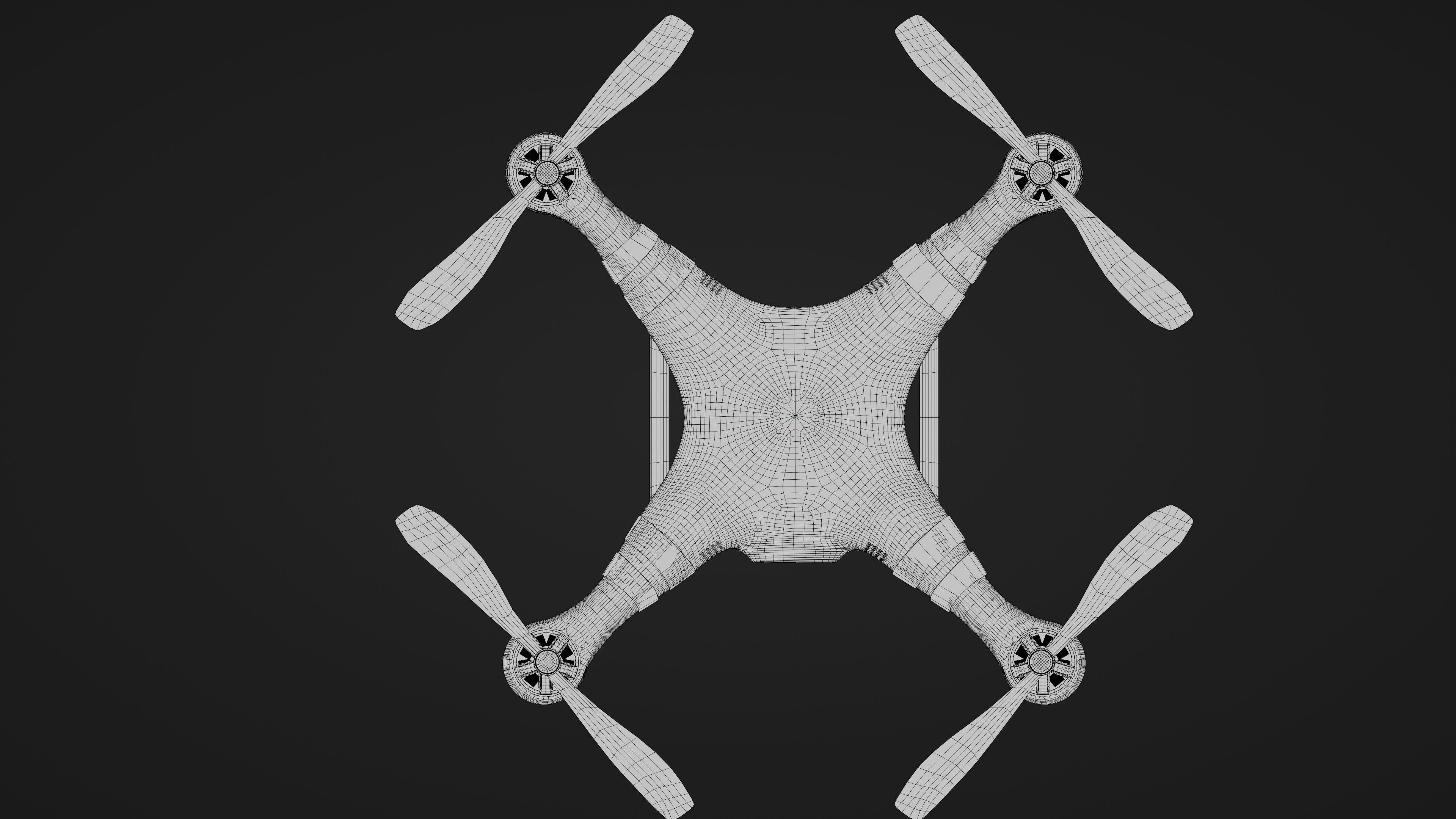 Dji Phantom Fc40 3D model_10