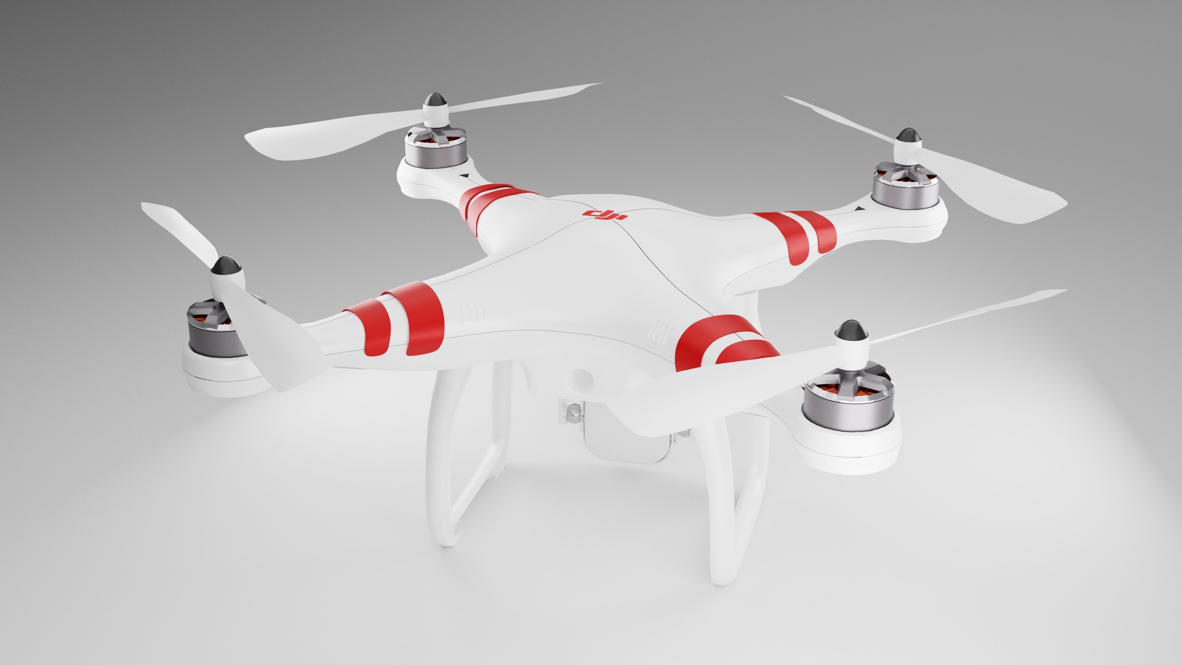 Dji Phantom Fc40 3D model_3