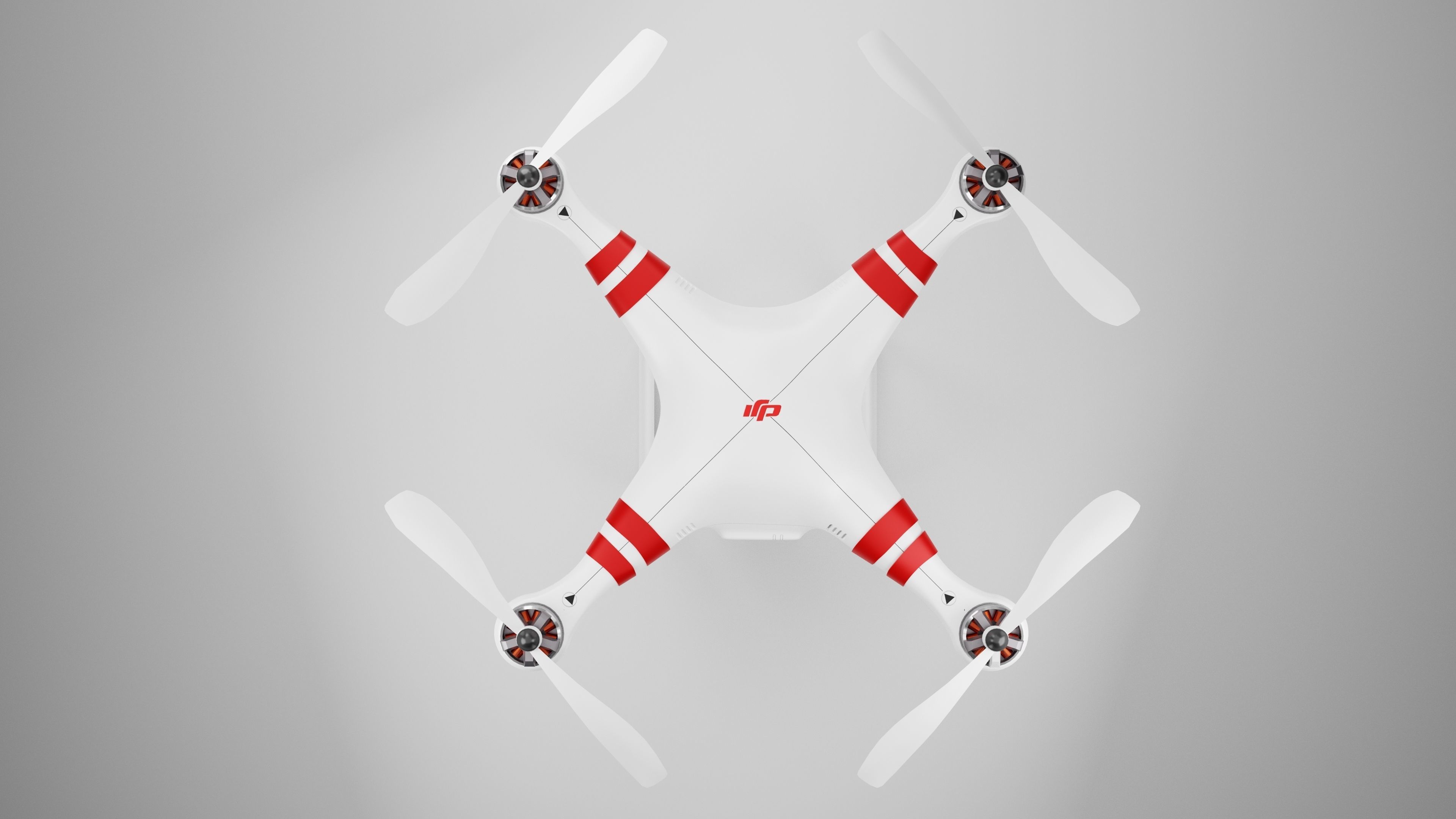 Dji Phantom Fc40 3D model_1