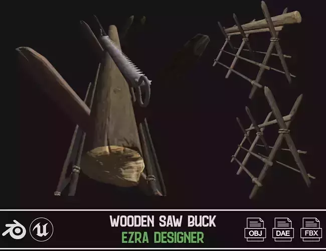 Wooden Saw Buck