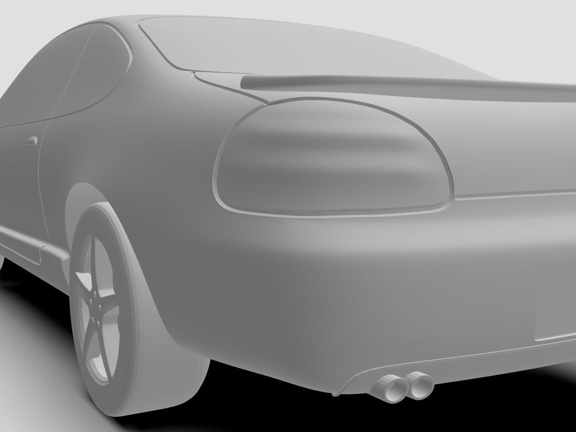 PONTIACC GRAND PRIX GTO  3D print model_4