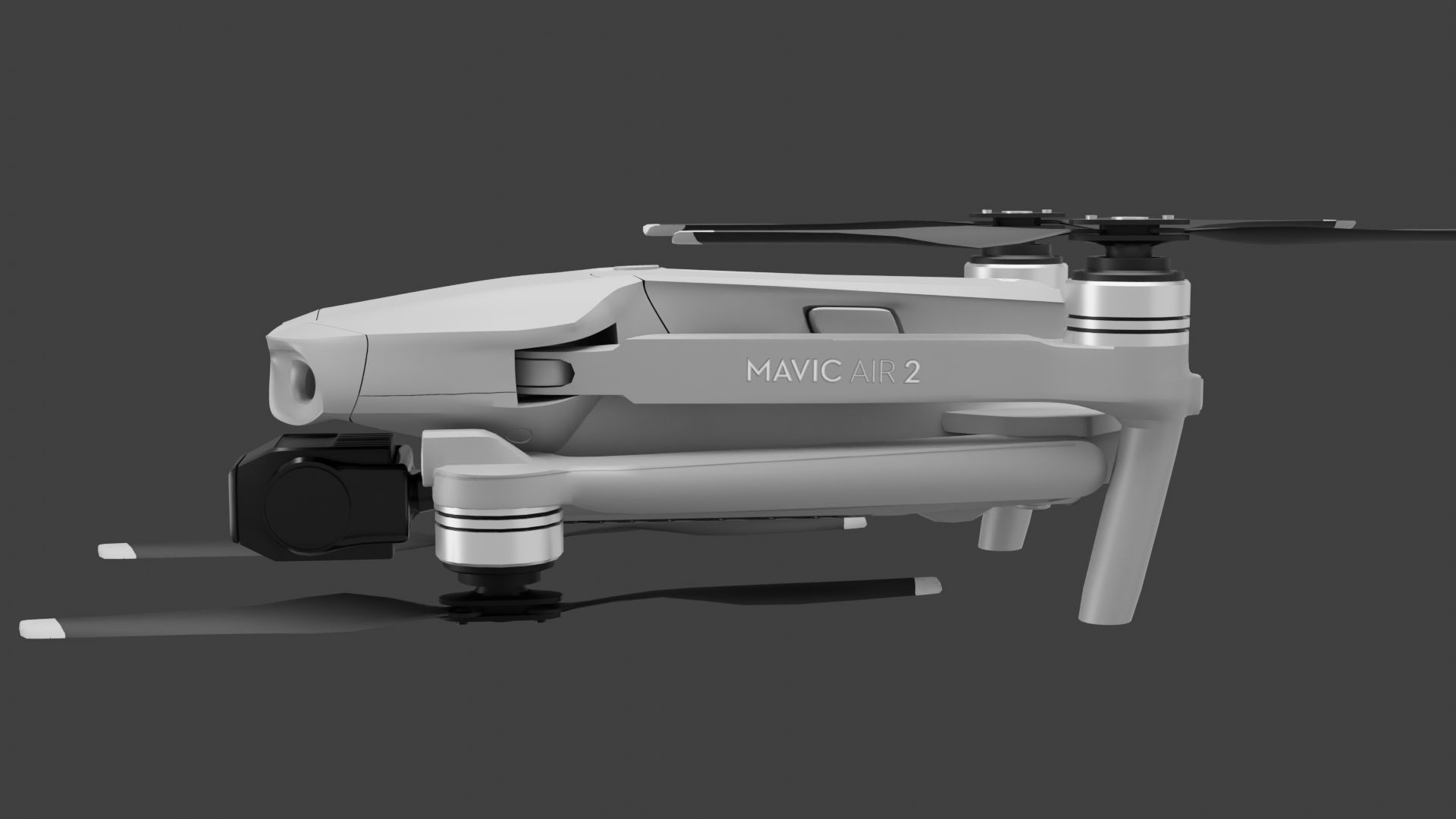 DJI Mavic Air 2  3D model_3