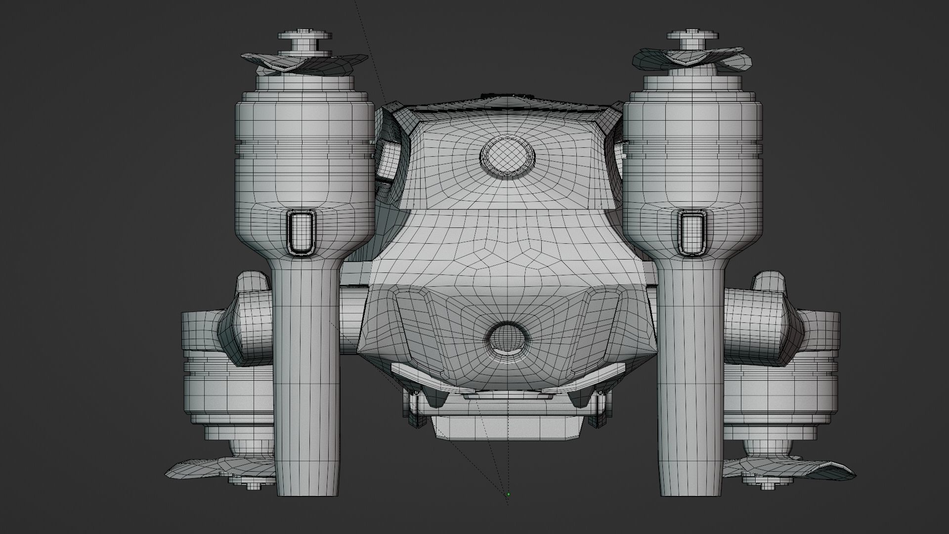 DJI Mavic Air 2  3D model_13