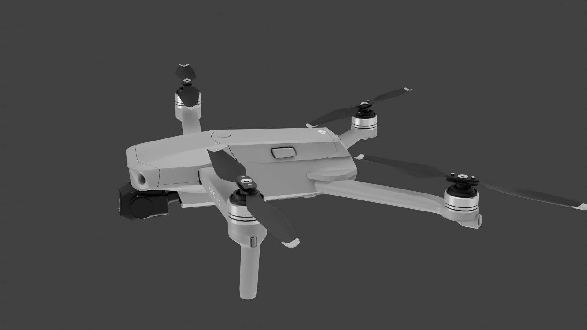 DJI Mavic Air 2  3D model_8