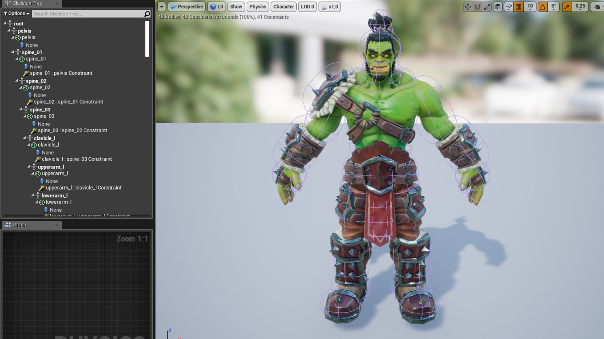 Orc Berserk Low-poly 3D model_15