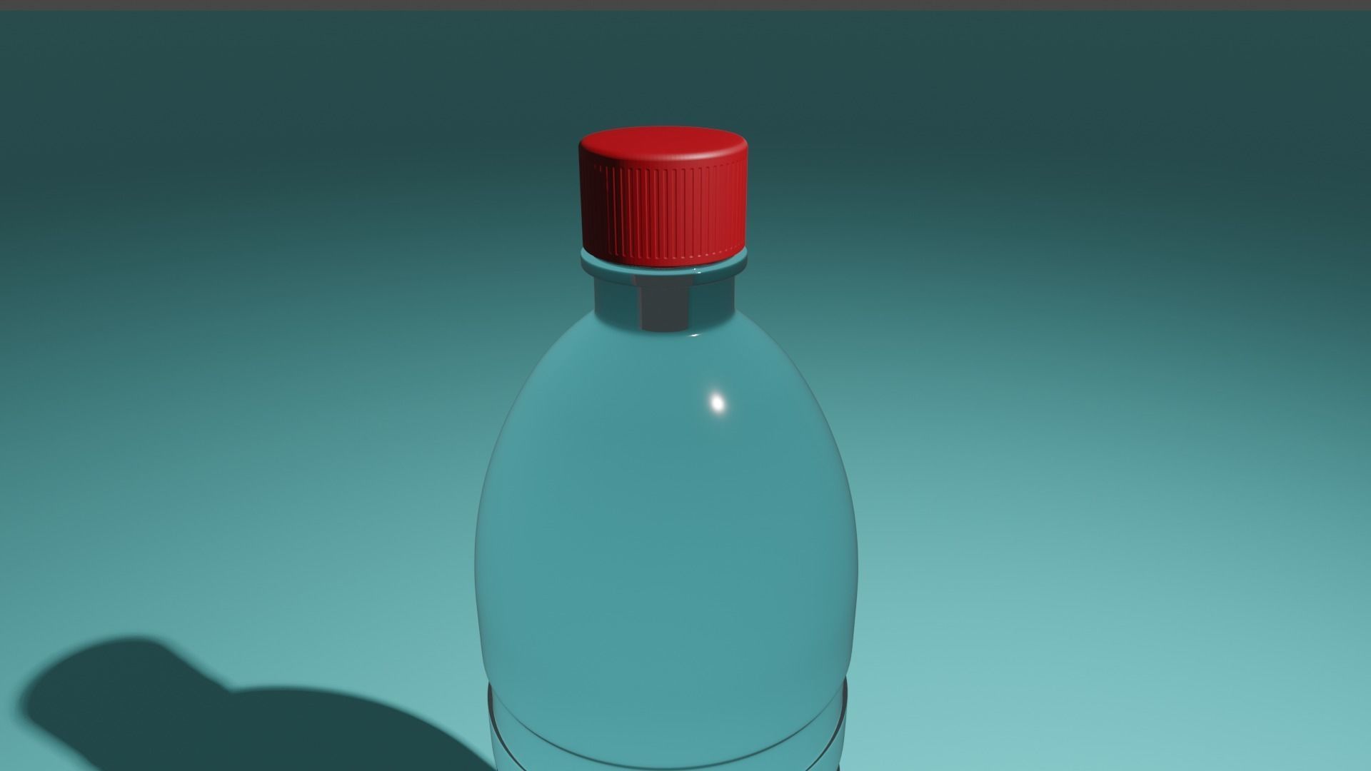A Water Bottle Model 3D model_3