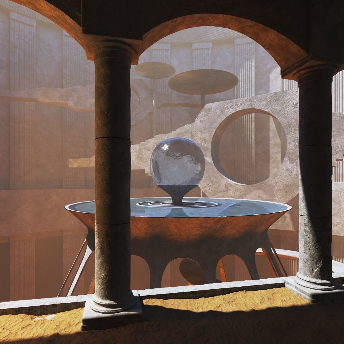 Abstract Architecture 02 3D model_1