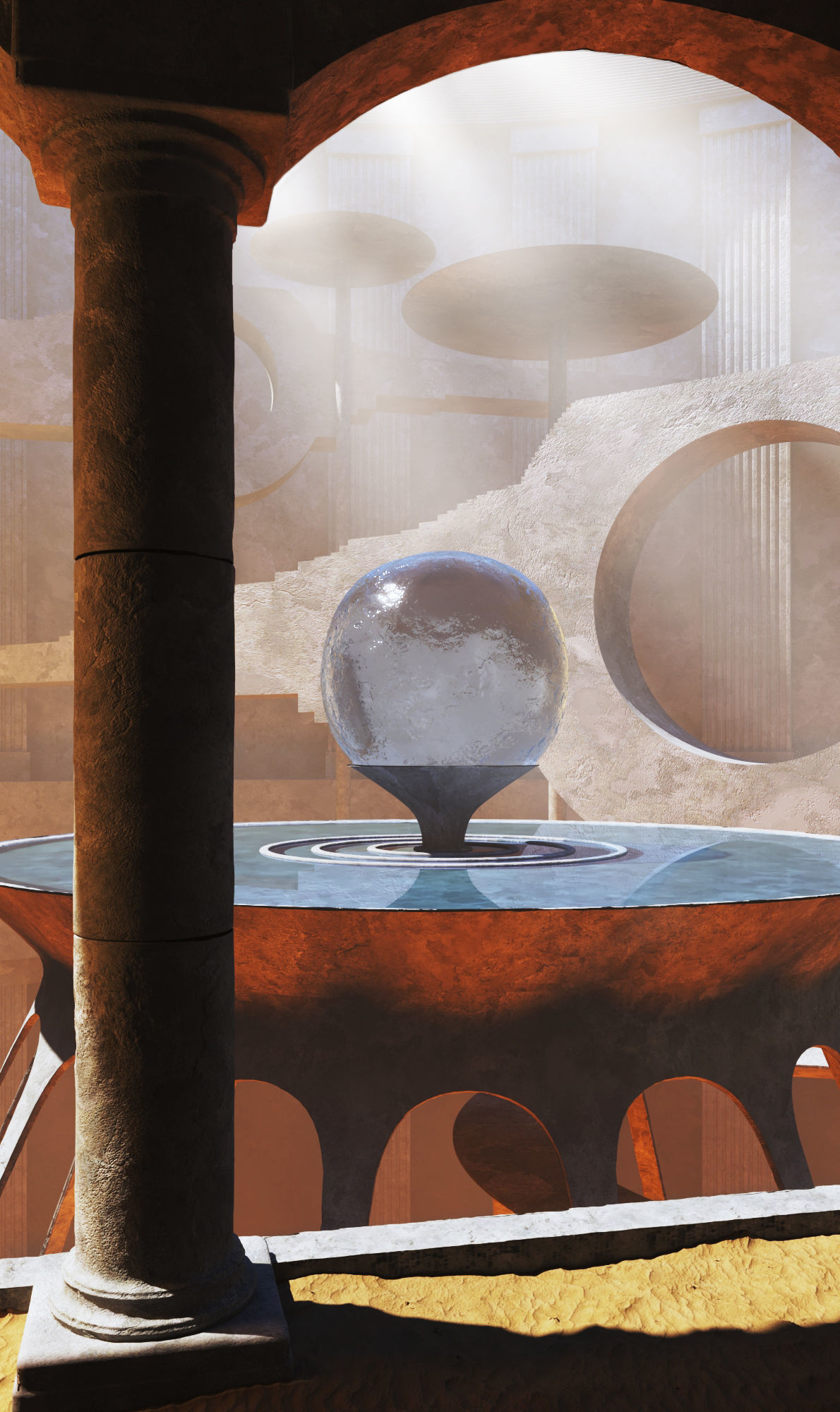 Abstract Architecture 02 3D model_6