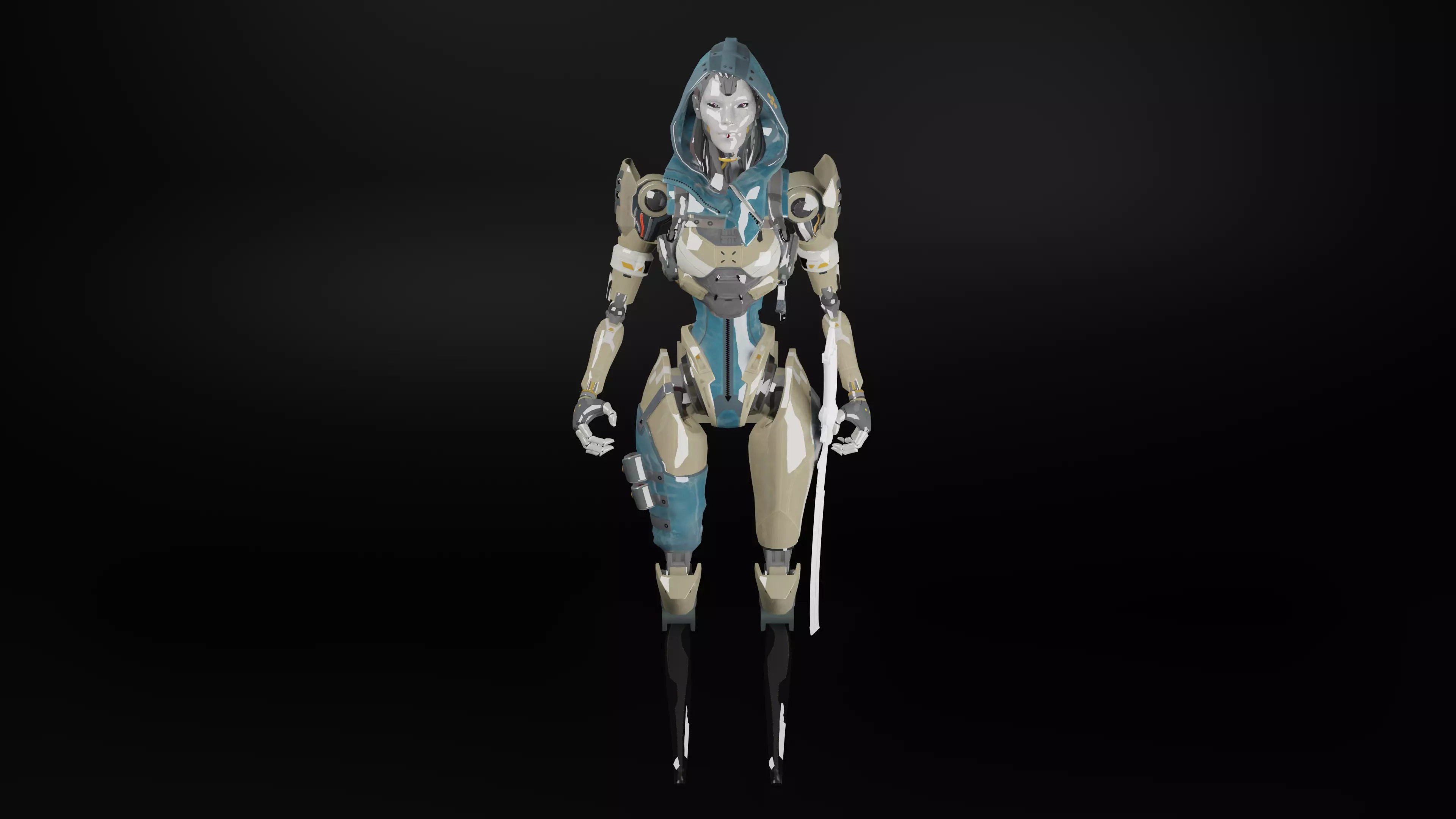 Apex Legends - Ash Model Rigged 3D model