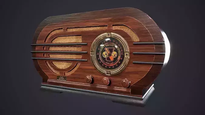 Vintage Radio Silver 139-JS