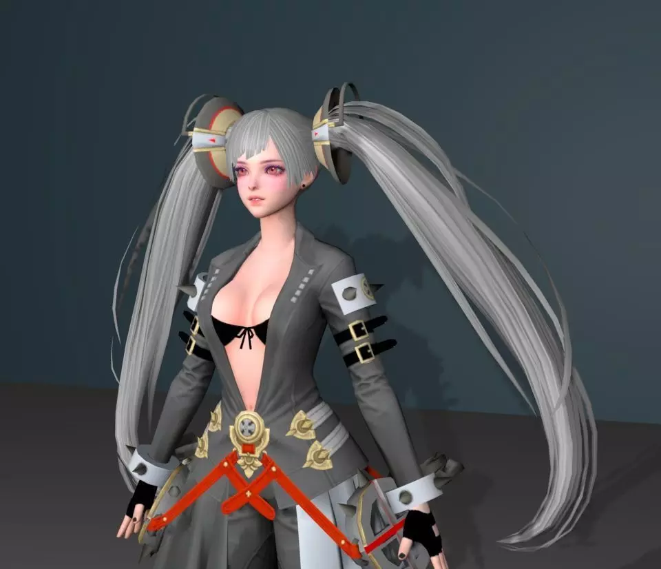 charlotte 3D model_0