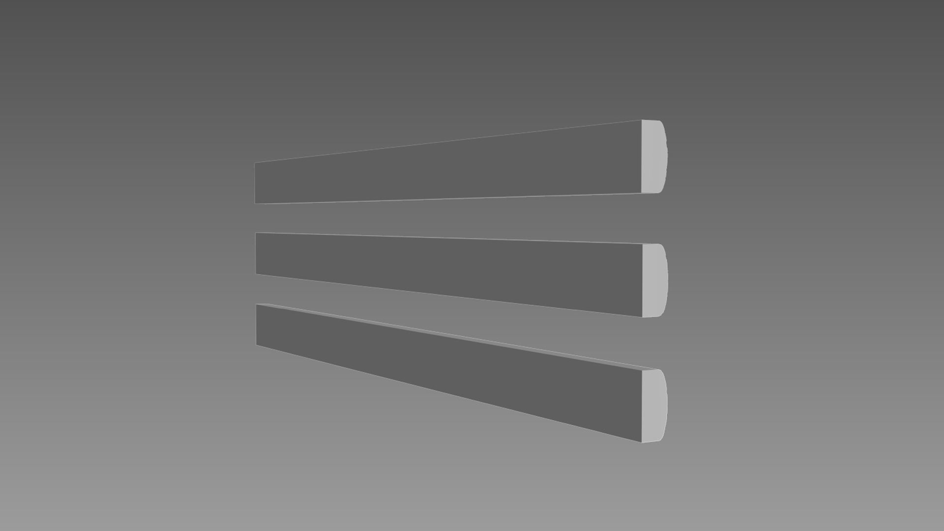 Wooden log 3D model_4