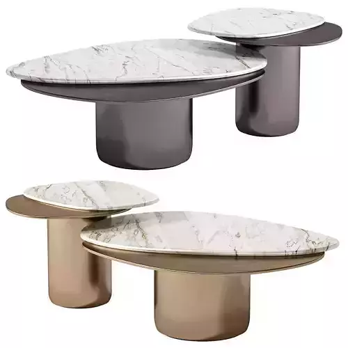 Natuzzi Italia Splash Coffee Table
