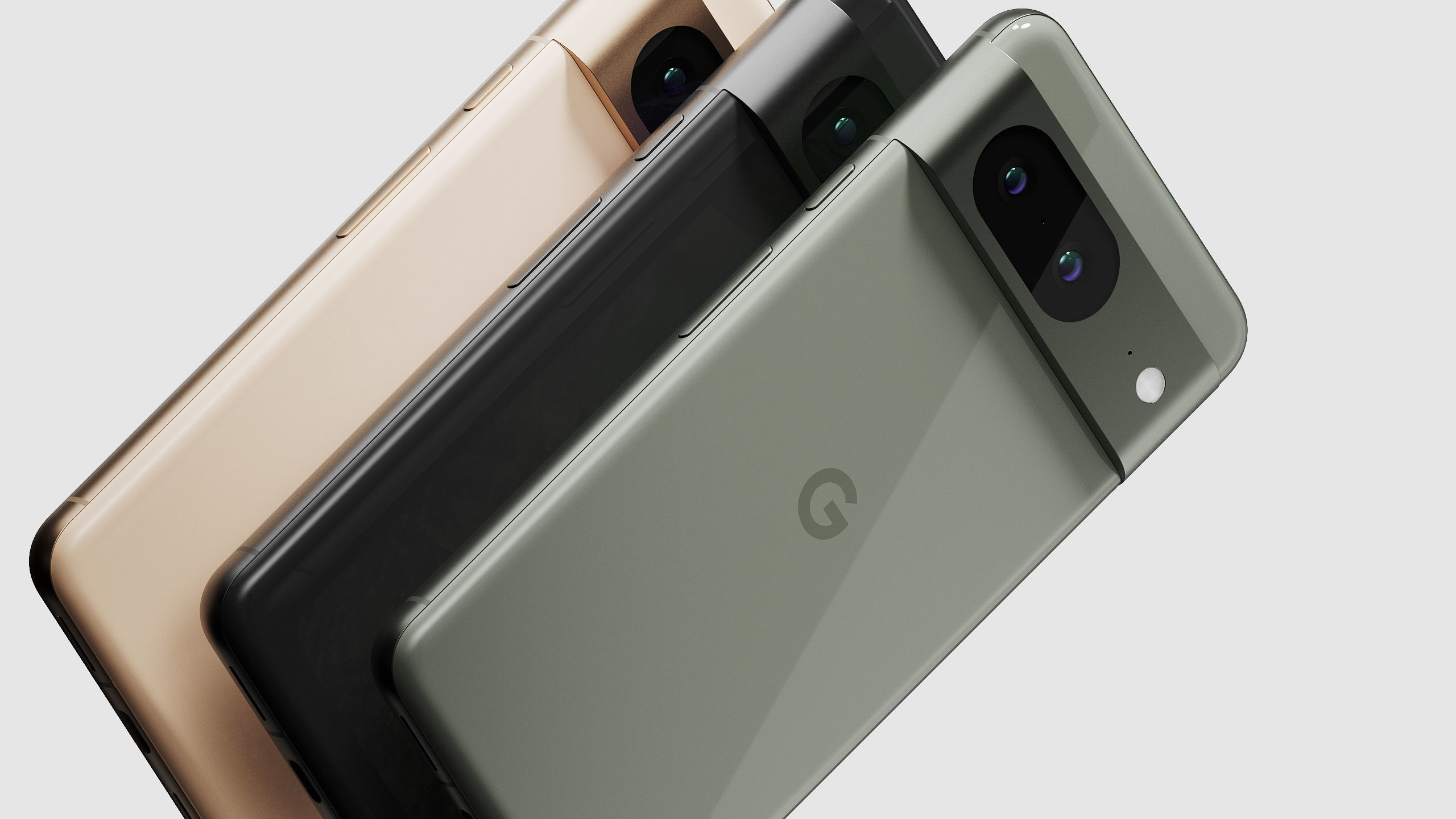 Google Pixel 8 2023 - 3 Colors - HQ 3D Model 3D model_1