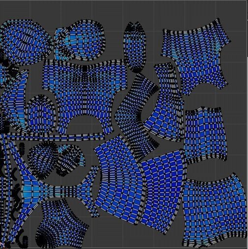 Medieval armored girl knight Low-poly 3D model_21