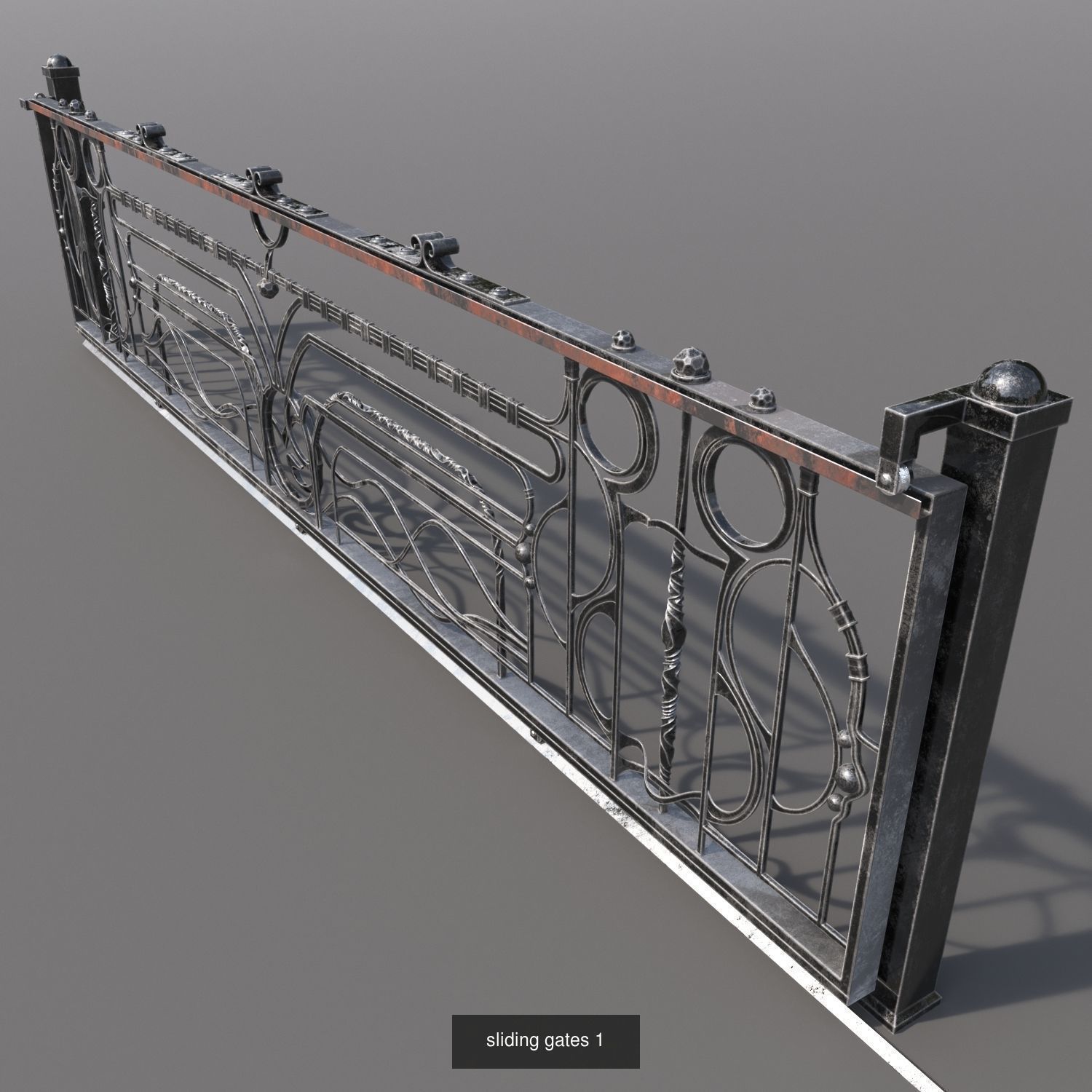 Artistic forging of metal and metal structures 3D Model Collection_2