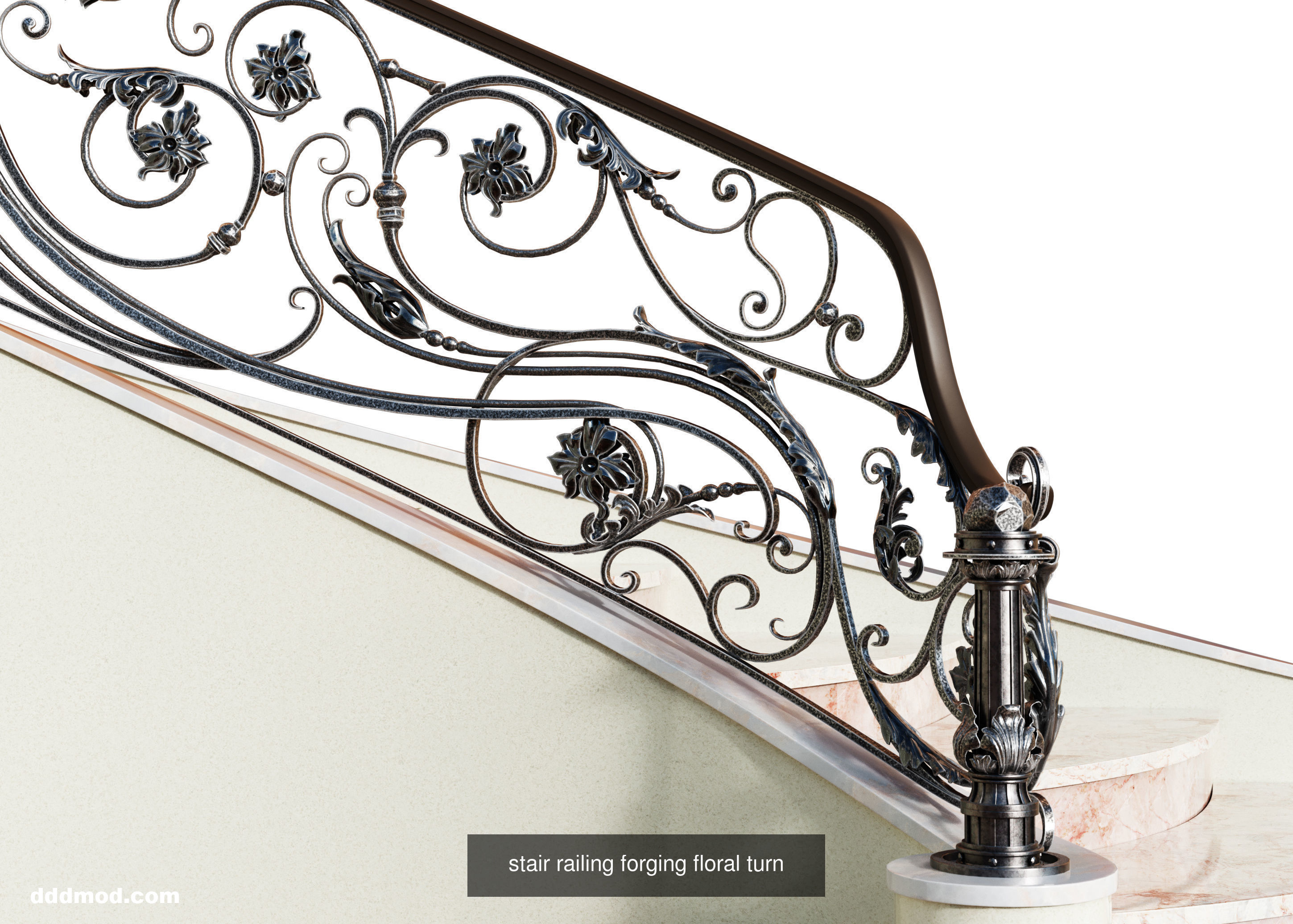 Artistic forging of metal and metal structures 3D Model Collection_8