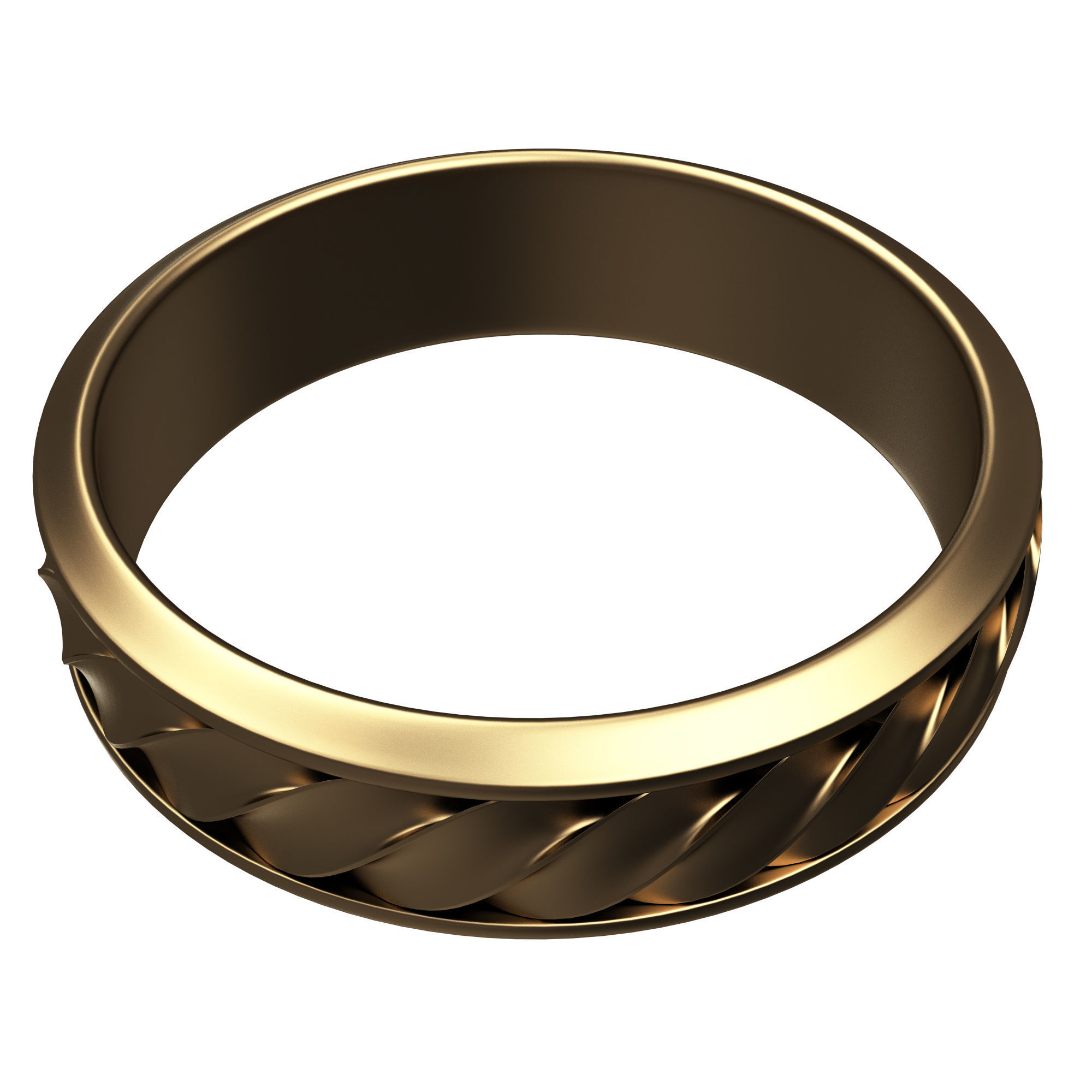 Jewellery Rings and Necklace Collection Low-poly 3D model_58
