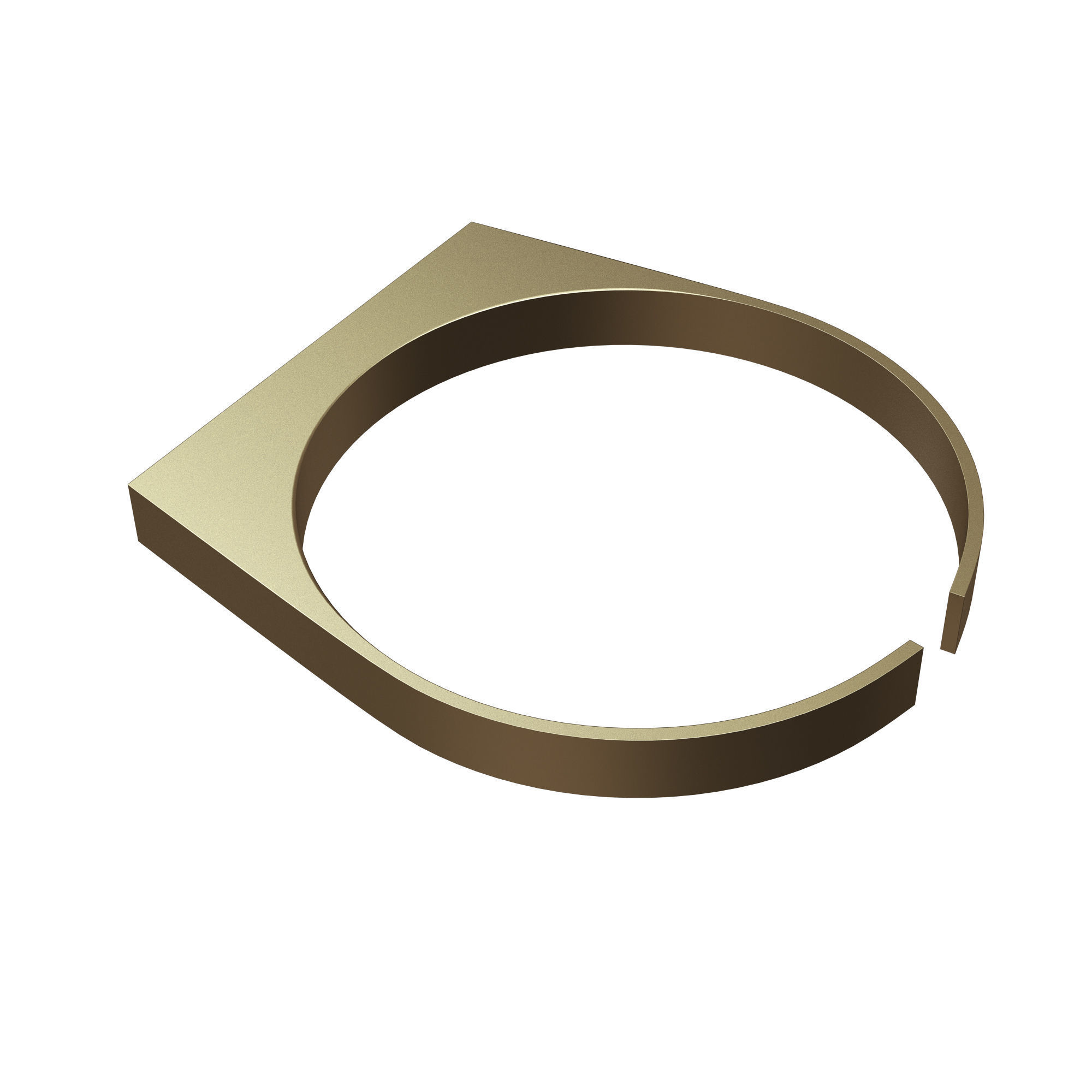 Jewellery Rings and Necklace Collection Low-poly 3D model_16