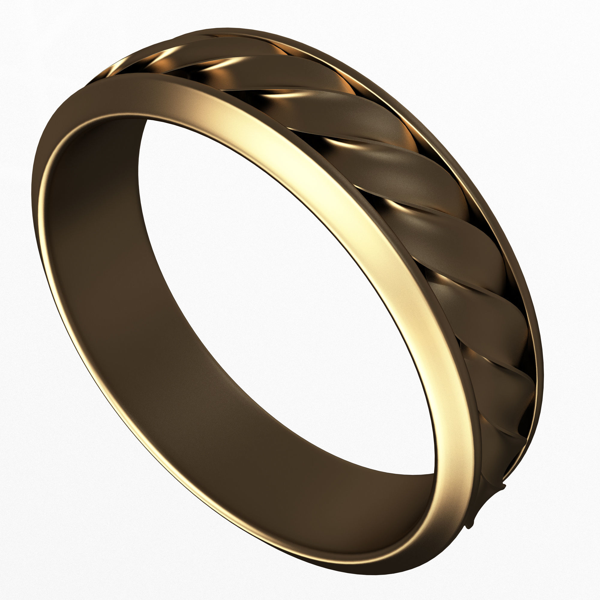 Jewellery Rings and Necklace Collection Low-poly 3D model_64