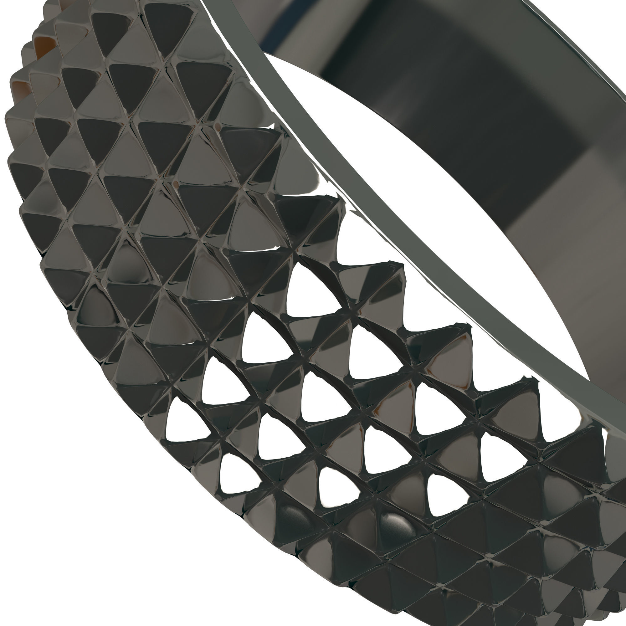 Jewellery Rings and Necklace Collection Low-poly 3D model_8