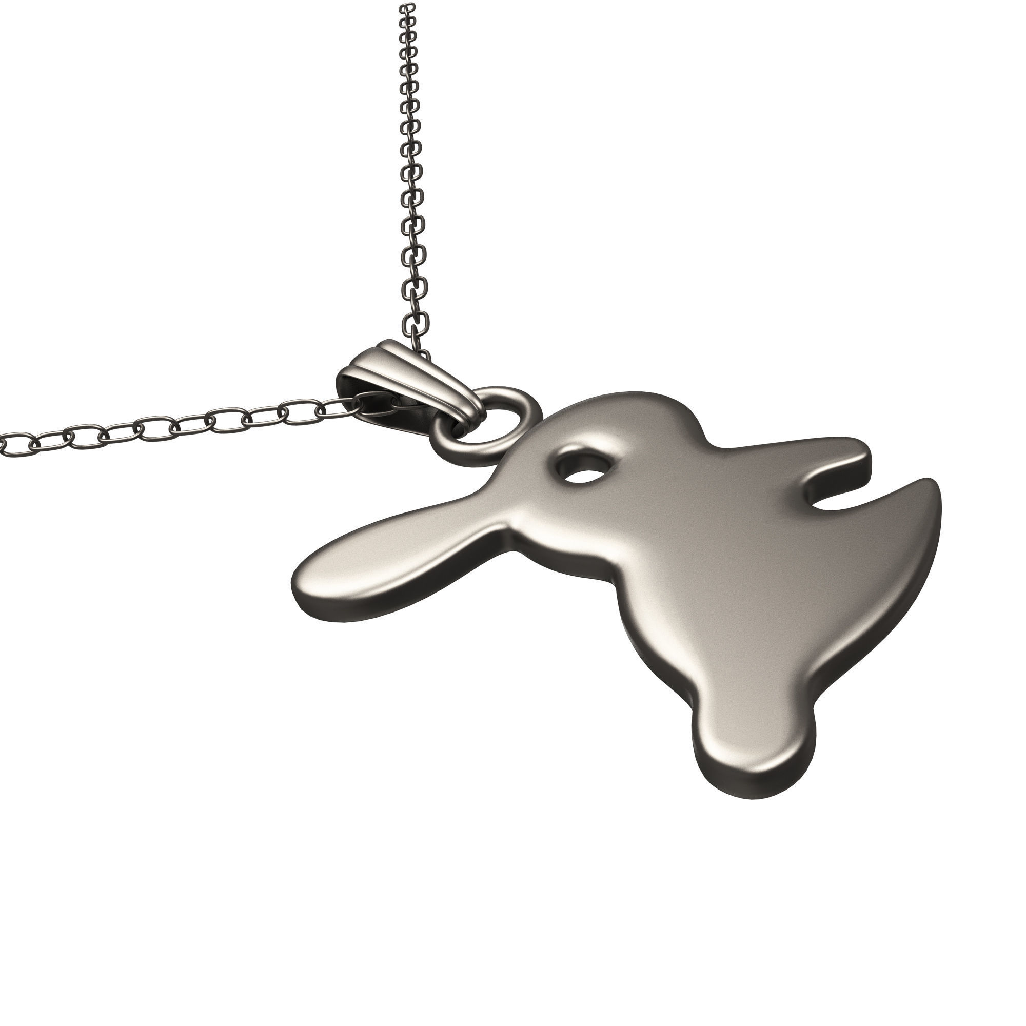 Jewellery Rings and Necklace Collection Low-poly 3D model_67