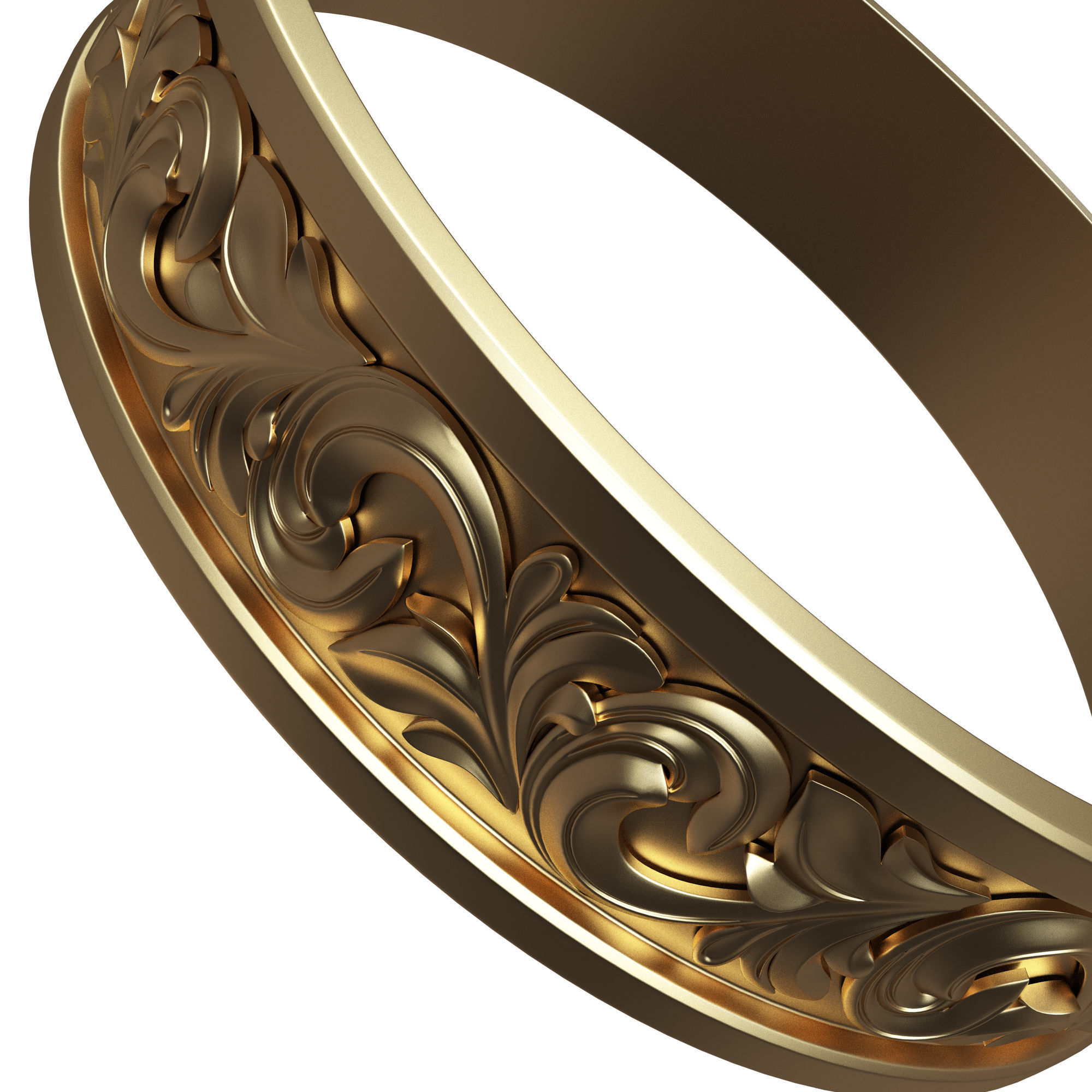 Jewellery Rings and Necklace Collection Low-poly 3D model_34