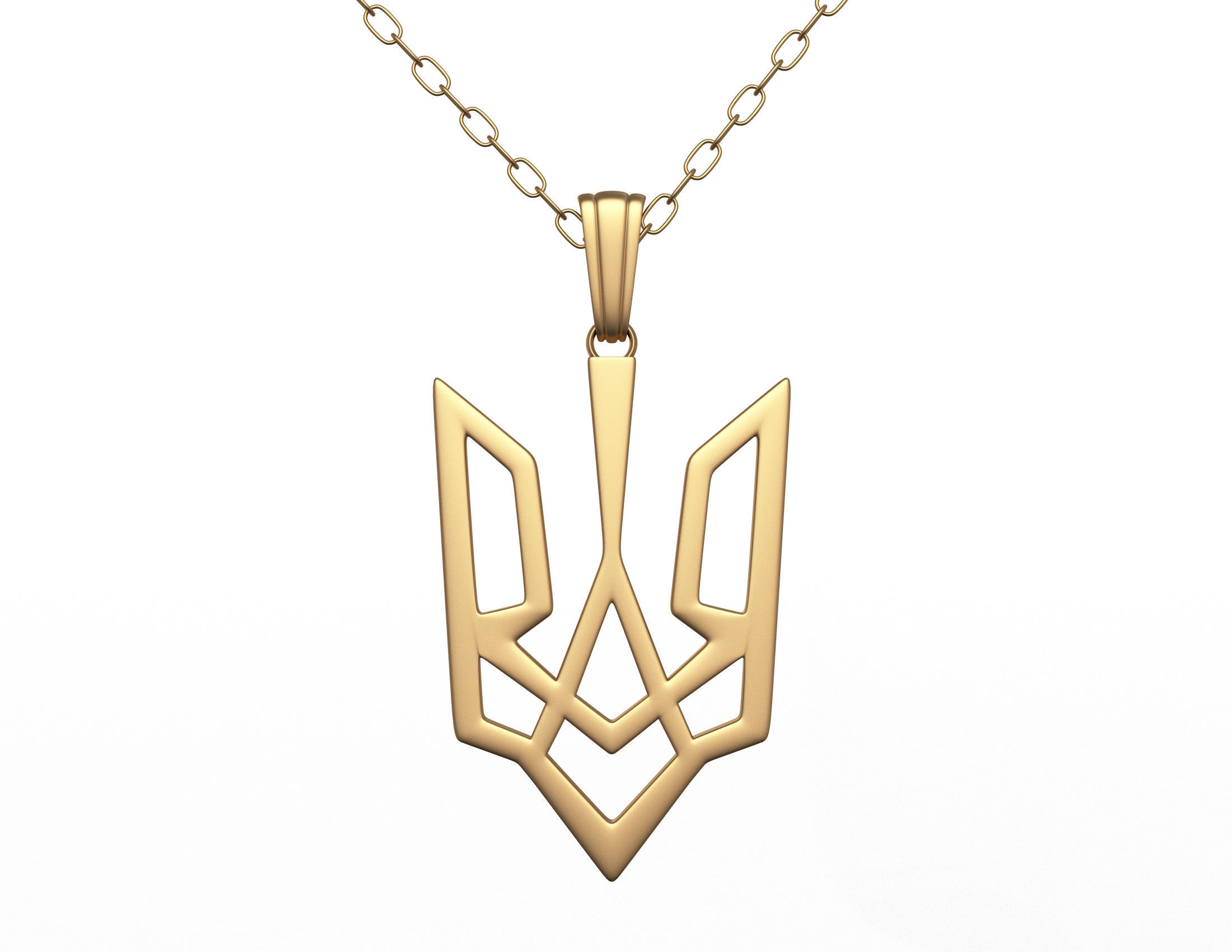 Jewellery Rings and Necklace Collection Low-poly 3D model_5