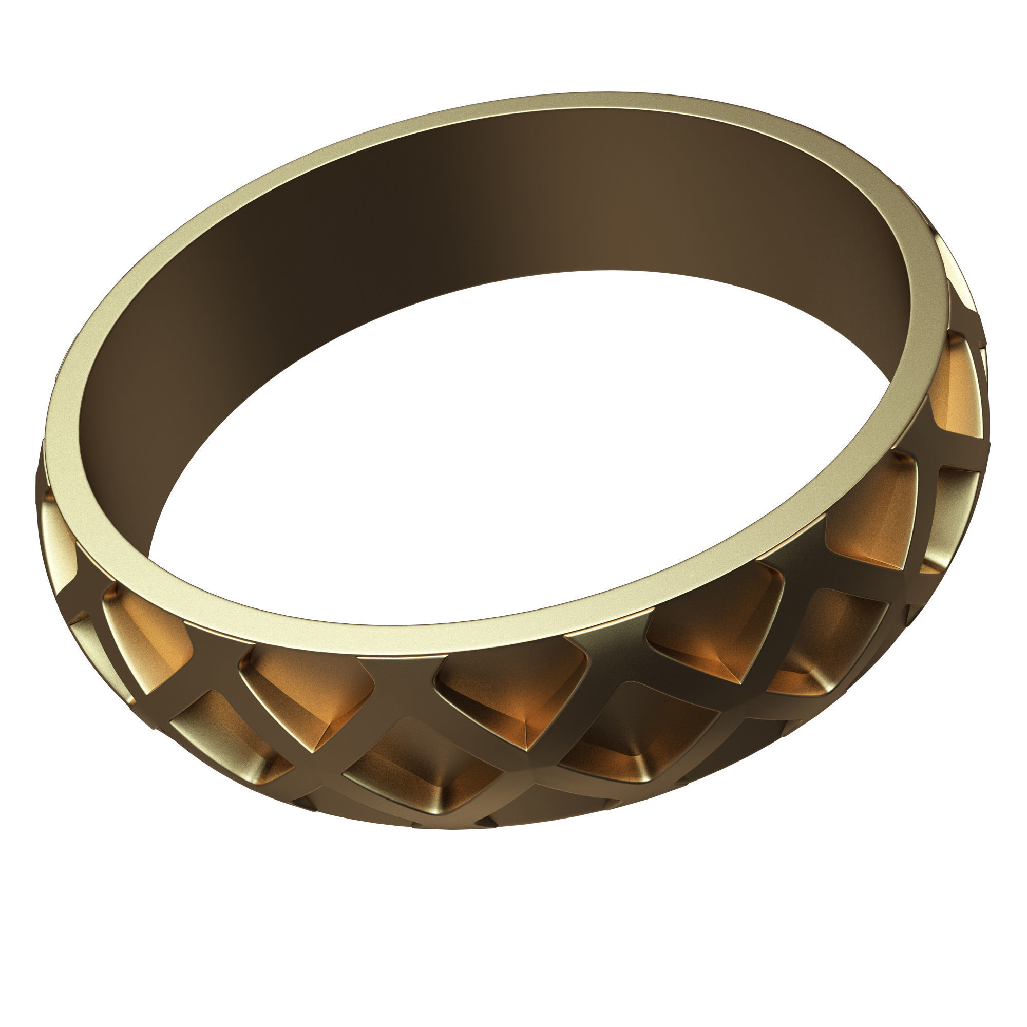 Jewellery Rings and Necklace Collection Low-poly 3D model_53