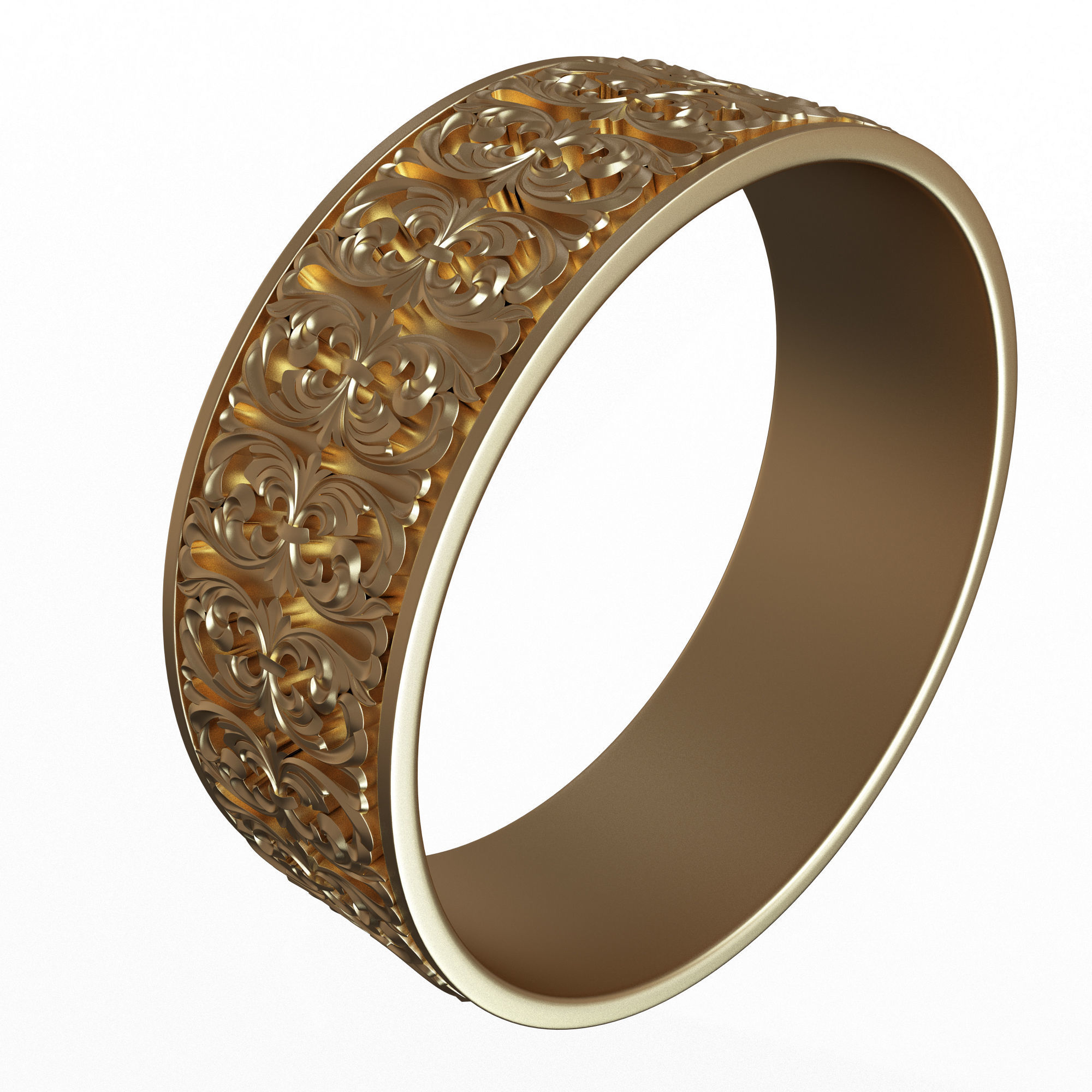 Jewellery Rings and Necklace Collection Low-poly 3D model_25