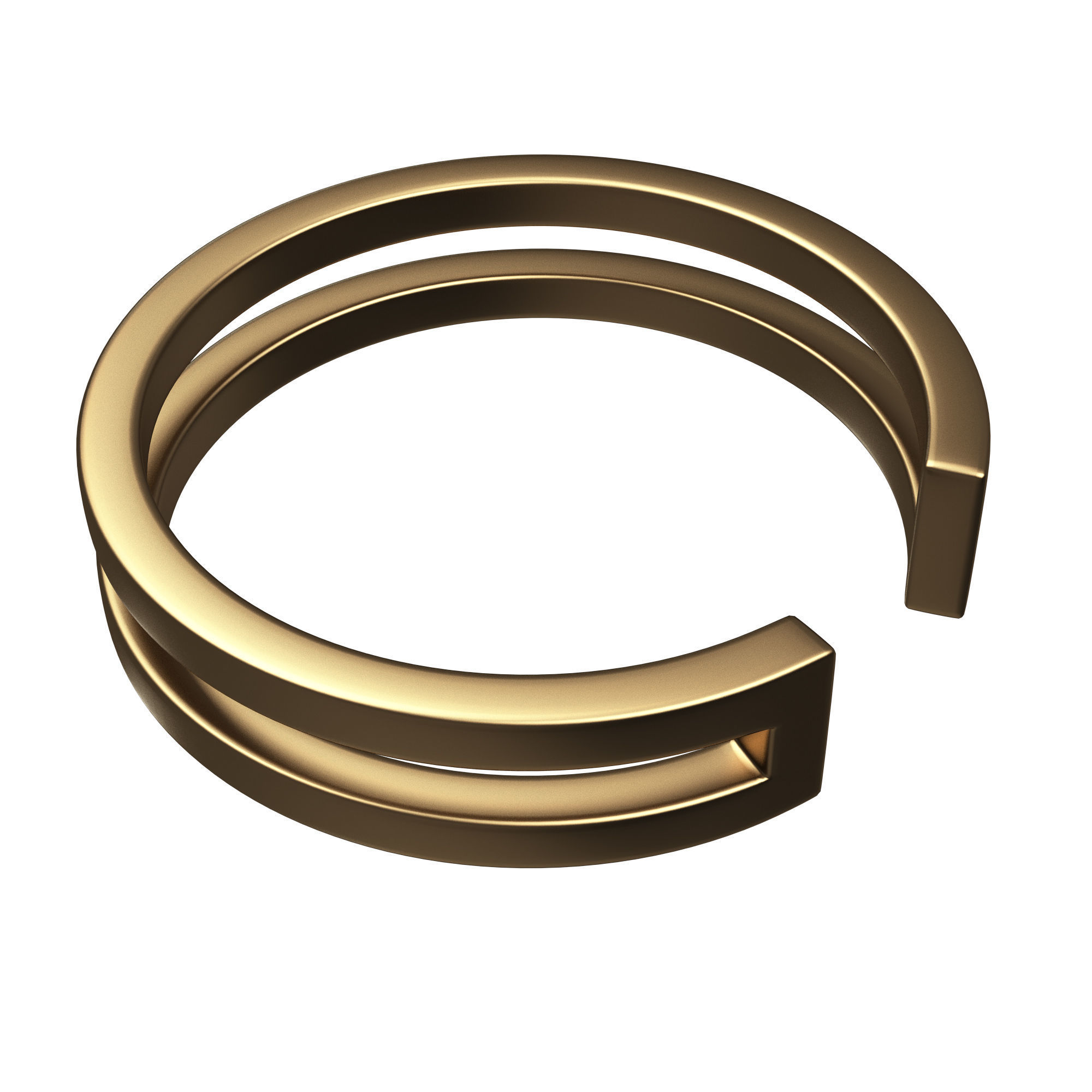 Jewellery Rings and Necklace Collection Low-poly 3D model_43